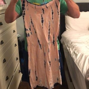 Lulus tie dye low back dress